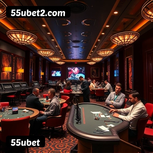 Streaming 4K no cassino ao vivo da 55ubet